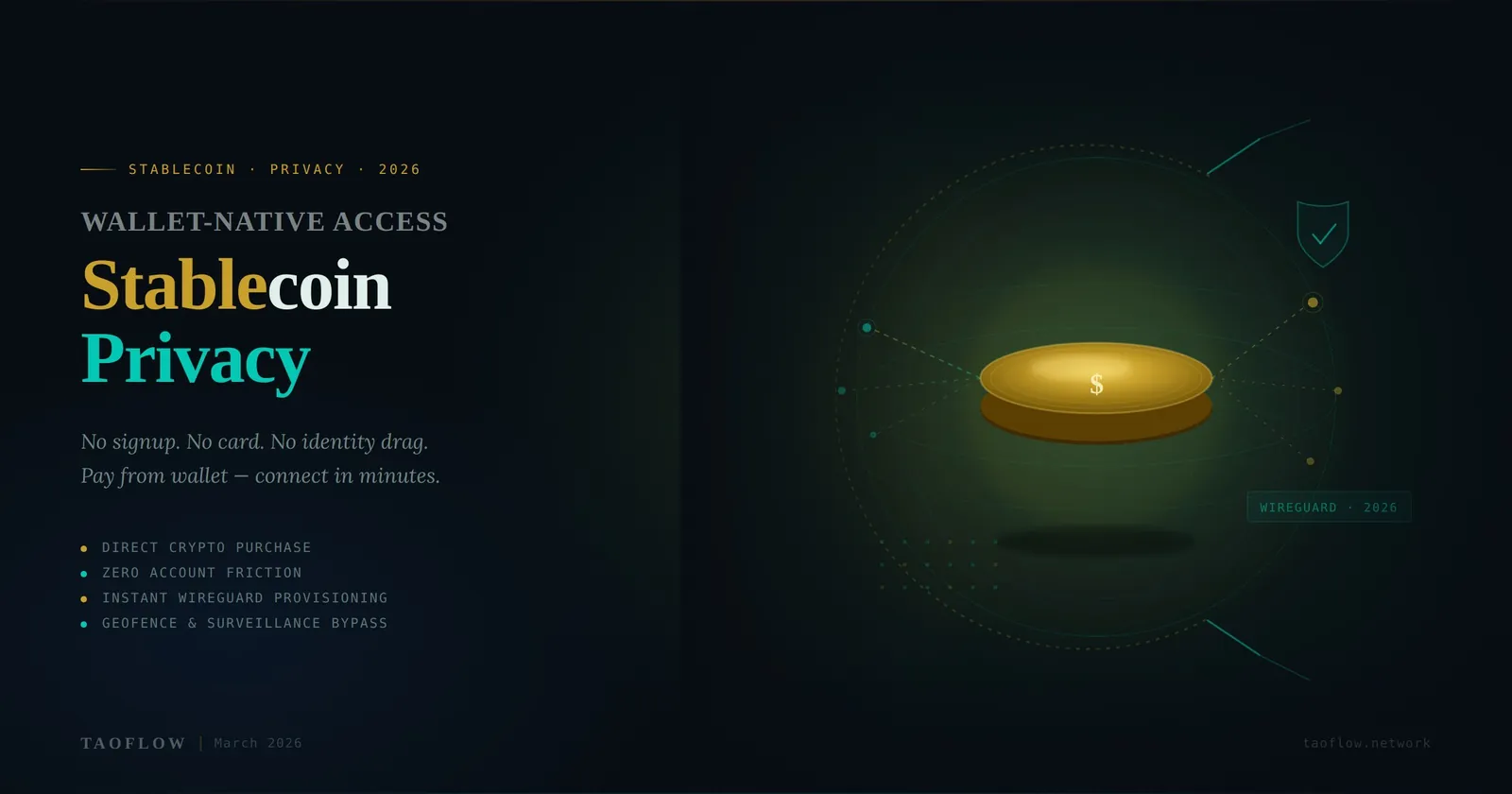 Stablecoin Privacy in 2026: How to Access the Open Web Without VPN Setup Friction